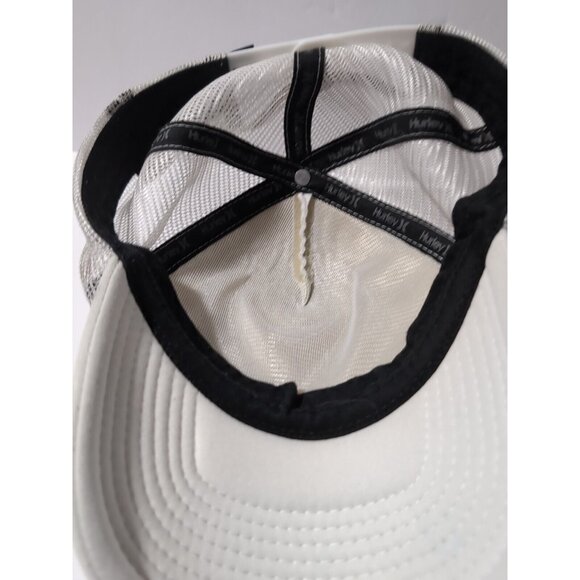Hurley ICON Trucker Snapback White Cap - Picture 8 of 9